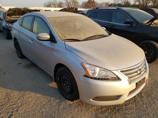 nissan sentra s 2014 3n1ab7ap7el664585