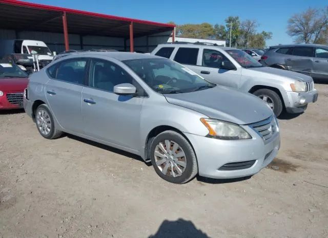 nissan sentra 2014 3n1ab7ap7el675036