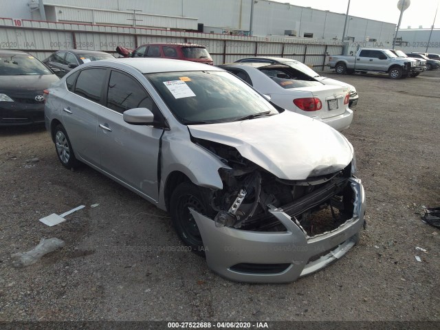 nissan sentra 2014 3n1ab7ap7el687333