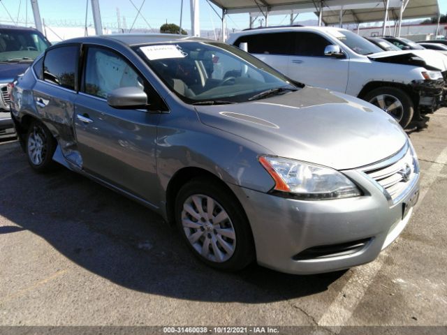 nissan sentra 2014 3n1ab7ap7el694363