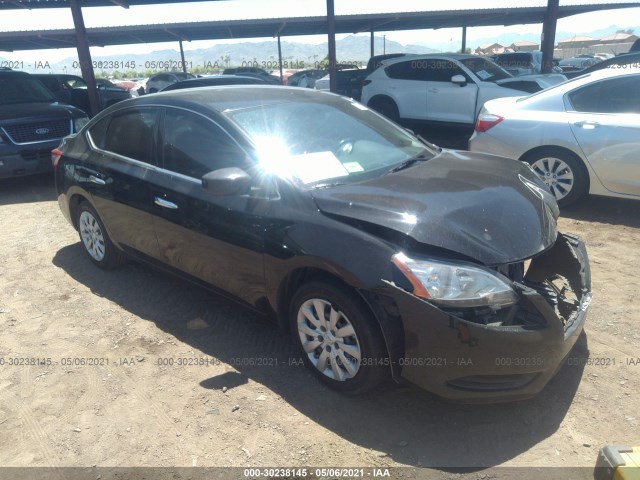 nissan sentra 2014 3n1ab7ap7ey200067