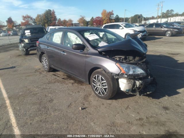 nissan sentra 2014 3n1ab7ap7ey216902