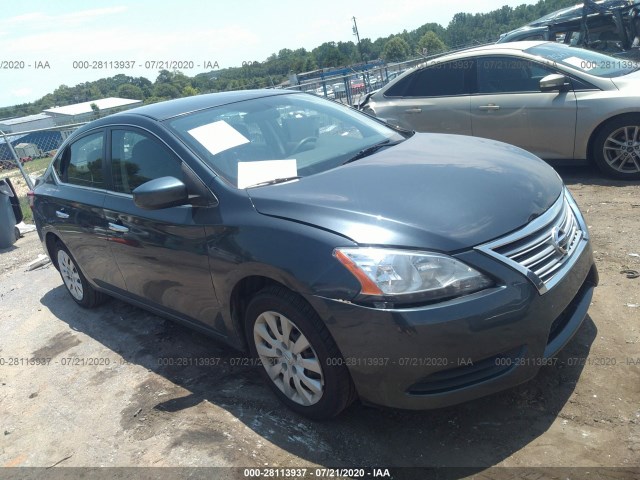 nissan sentra 2014 3n1ab7ap7ey222599