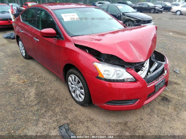 nissan sentra 2014 3n1ab7ap7ey228743