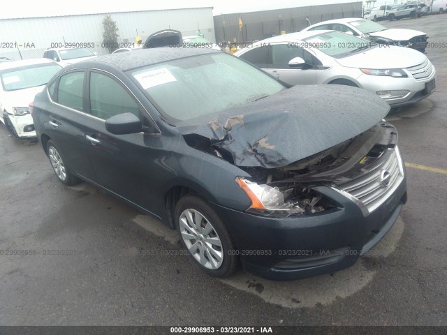 nissan sentra 2014 3n1ab7ap7ey236342