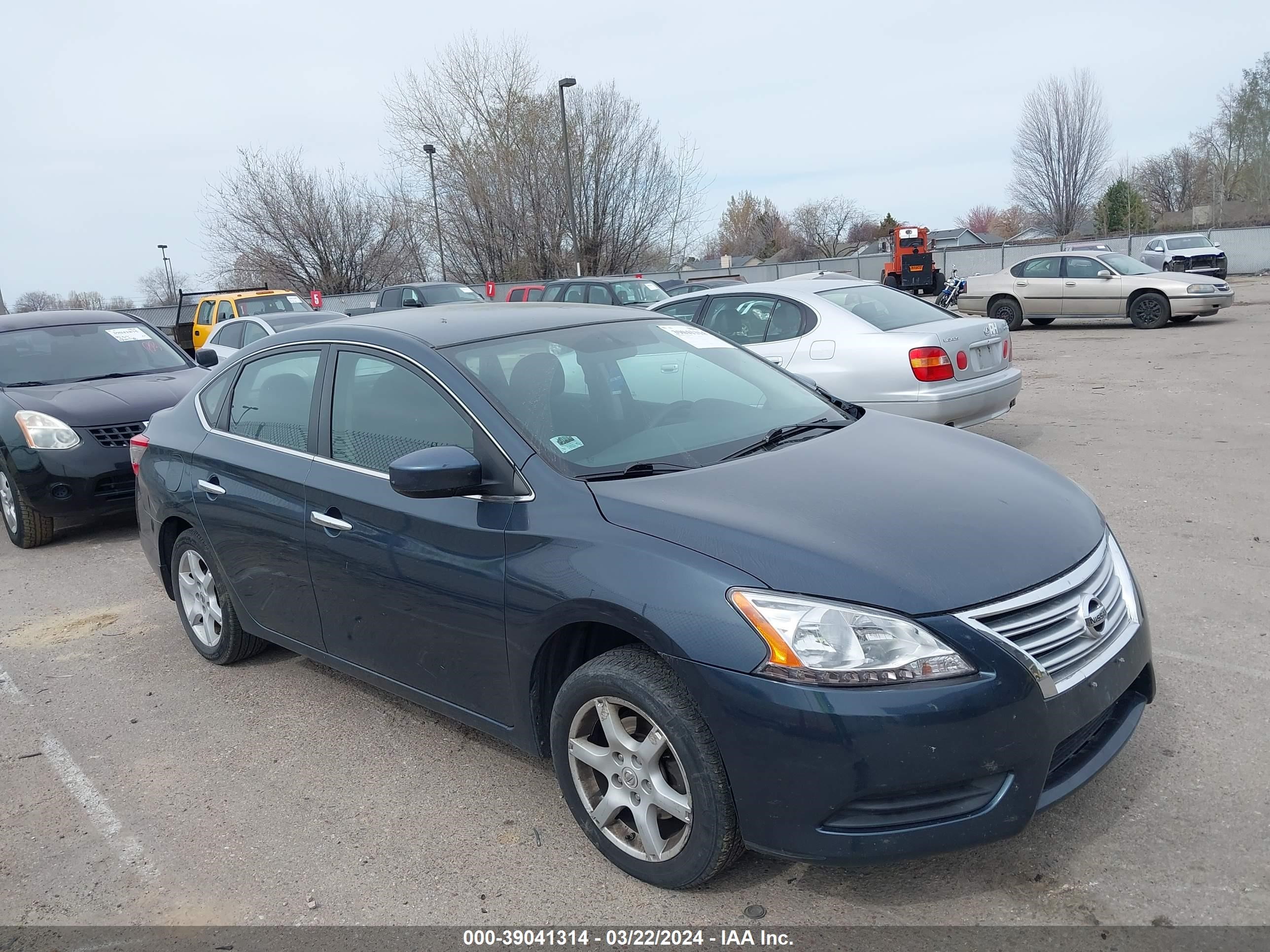 nissan sentra 2014 3n1ab7ap7ey248104