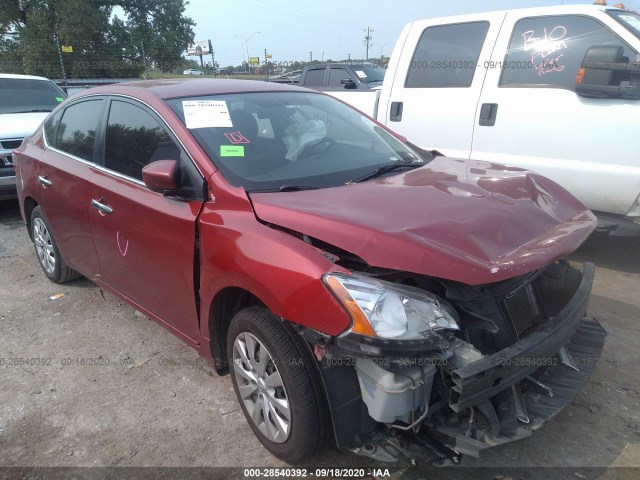 nissan sentra 2014 3n1ab7ap7ey251617