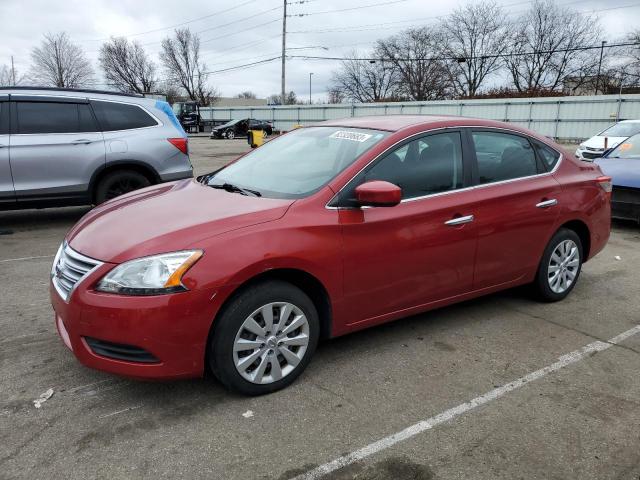 nissan sentra 2014 3n1ab7ap7ey256588