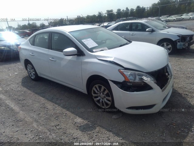 nissan sentra 2014 3n1ab7ap7ey260446