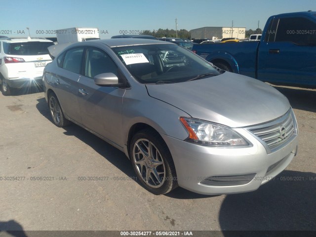 nissan sentra 2014 3n1ab7ap7ey261533