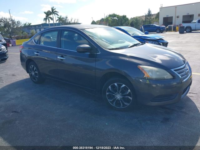 nissan sentra 2014 3n1ab7ap7ey265873