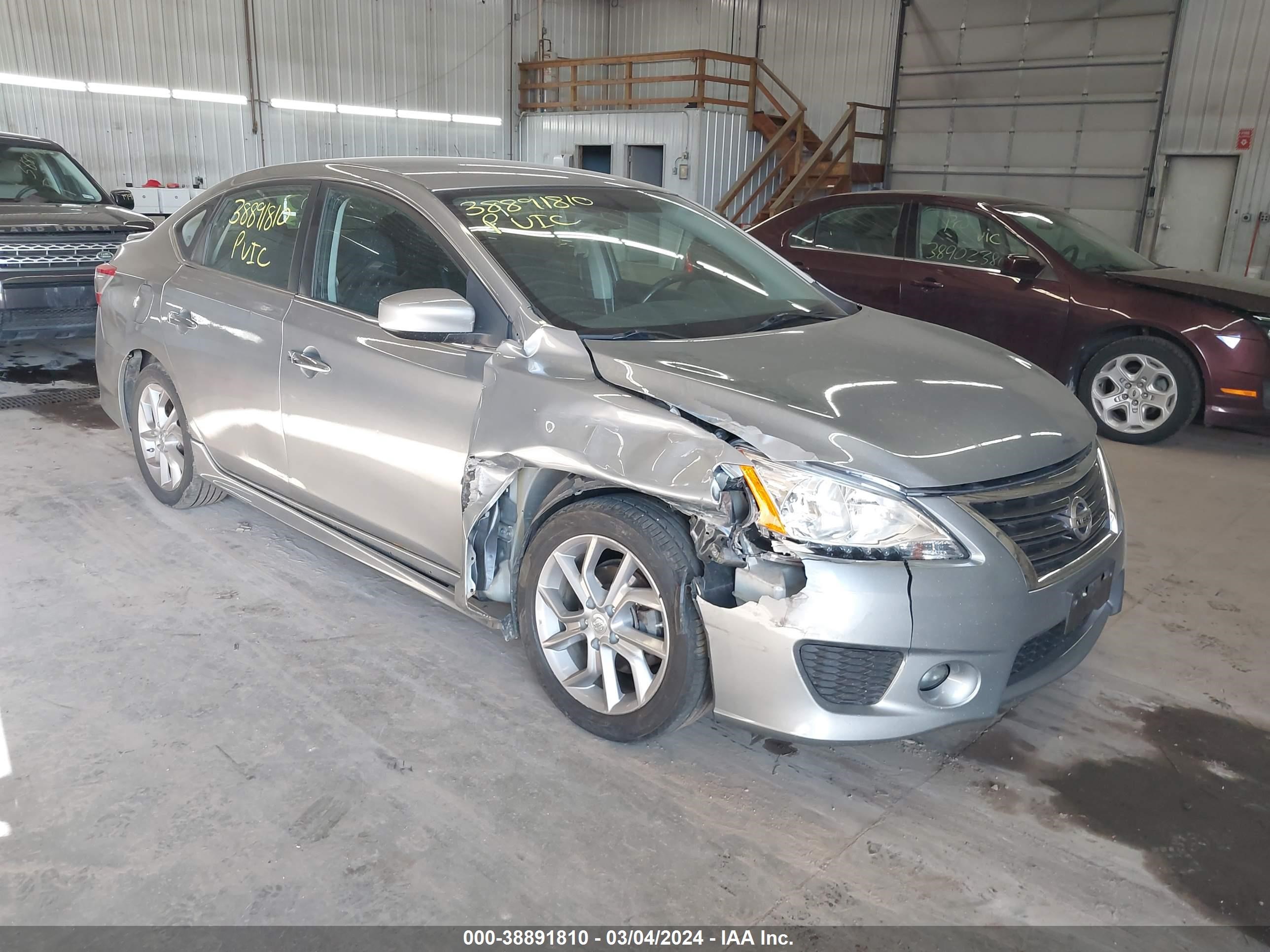 nissan sentra 2014 3n1ab7ap7ey281927