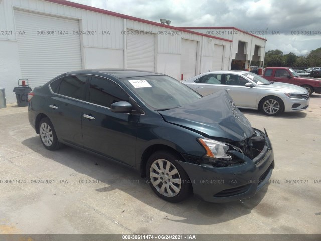 nissan sentra 2014 3n1ab7ap7ey286612