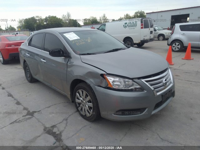 nissan sentra 2014 3n1ab7ap7ey303179