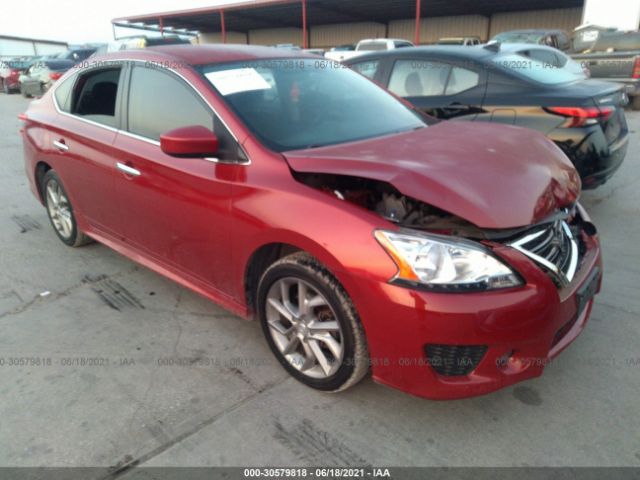 nissan sentra 2014 3n1ab7ap7ey311525