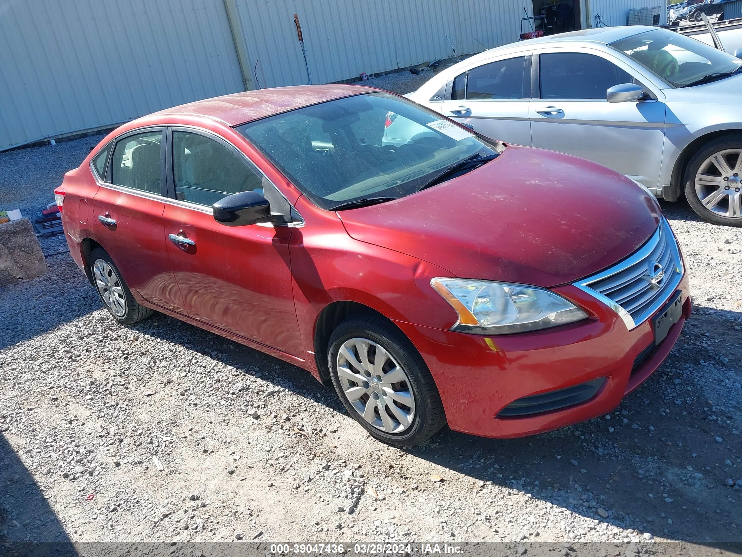 nissan sentra 2014 3n1ab7ap7ey319074