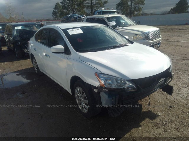 nissan sentra 2014 3n1ab7ap7ey325473