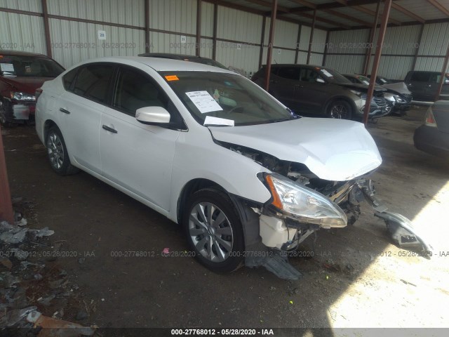 nissan sentra 2014 3n1ab7ap7ey330057