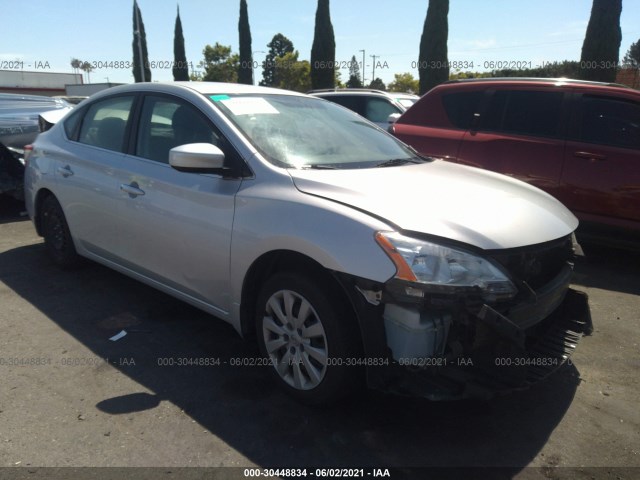 nissan sentra 2014 3n1ab7ap7ey331354