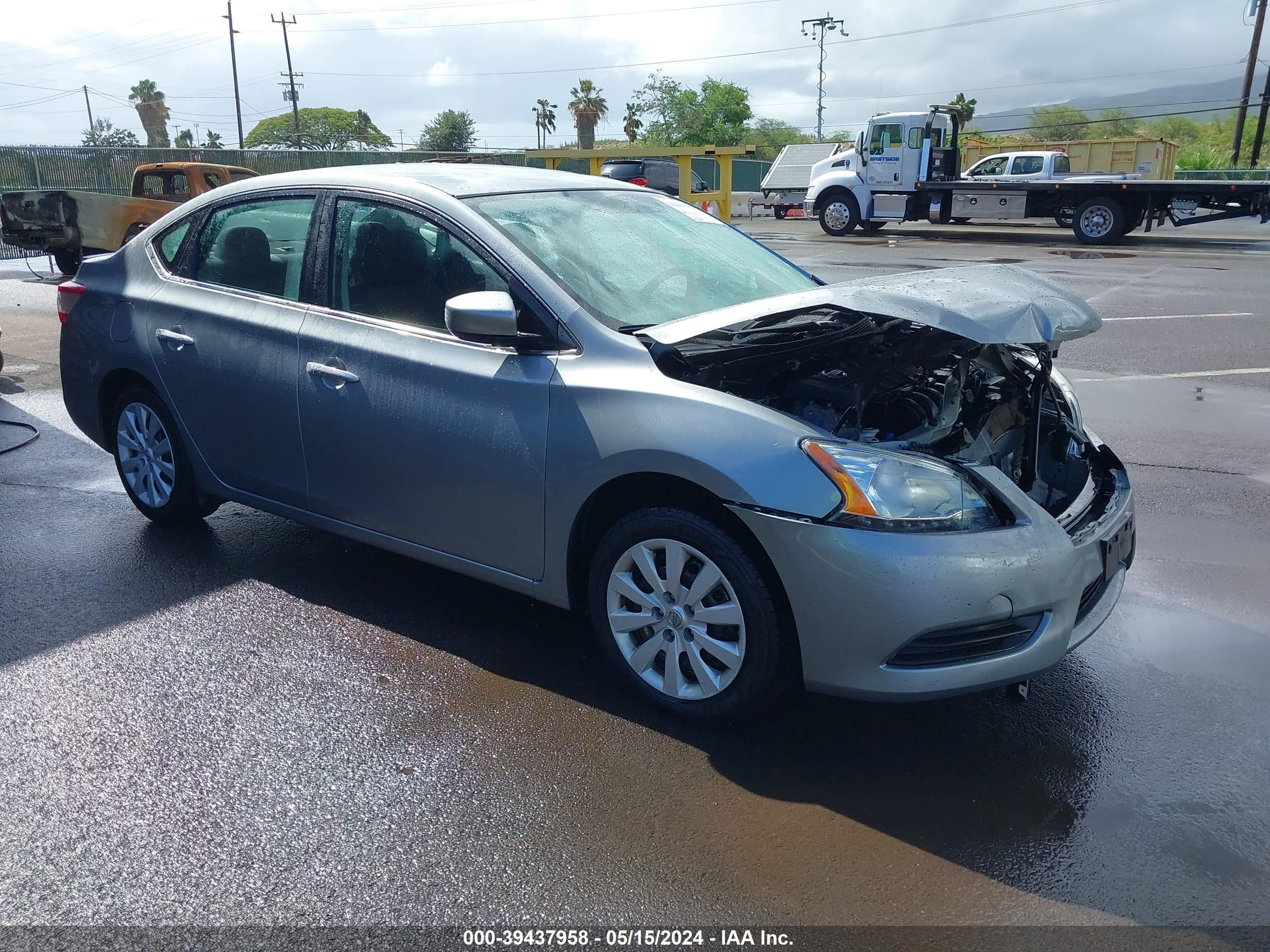 nissan sentra 2014 3n1ab7ap7ey334464