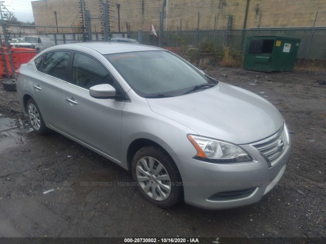 nissan sentra 2014 3n1ab7ap7ey335193