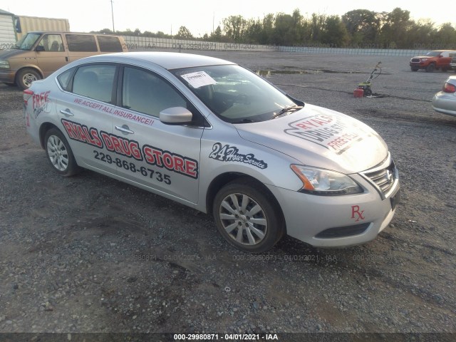 nissan sentra 2015 3n1ab7ap7fl648324