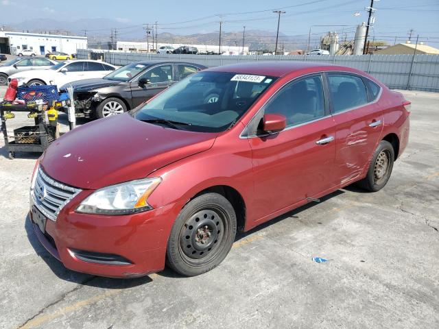 nissan sentra s 2015 3n1ab7ap7fl657654