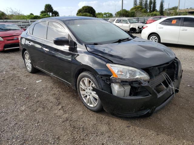 nissan sentra s 2015 3n1ab7ap7fl667813