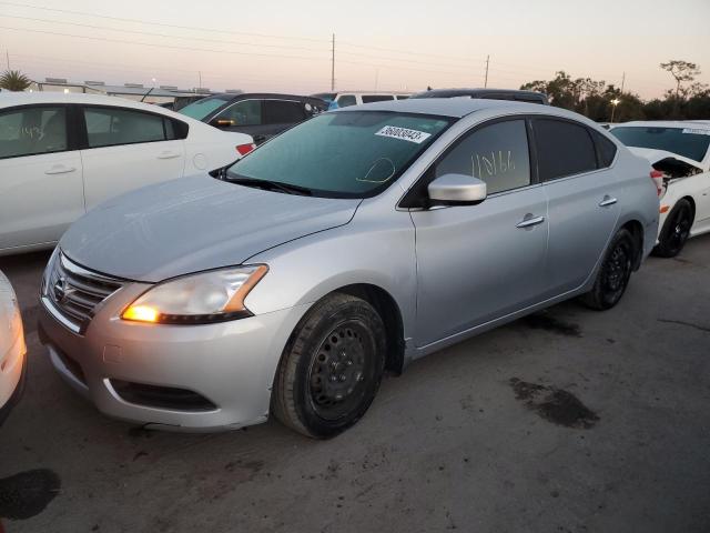 nissan sentra s 2015 3n1ab7ap7fl670260