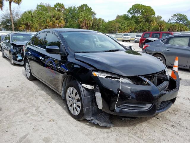 nissan sentra s 2015 3n1ab7ap7fl672610