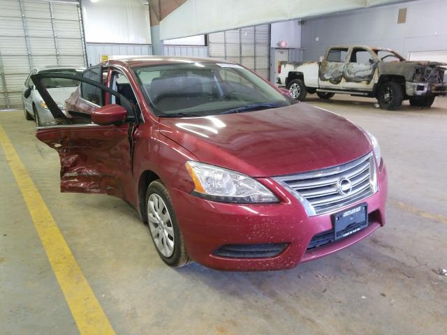 nissan sentra s 2015 3n1ab7ap7fl680626