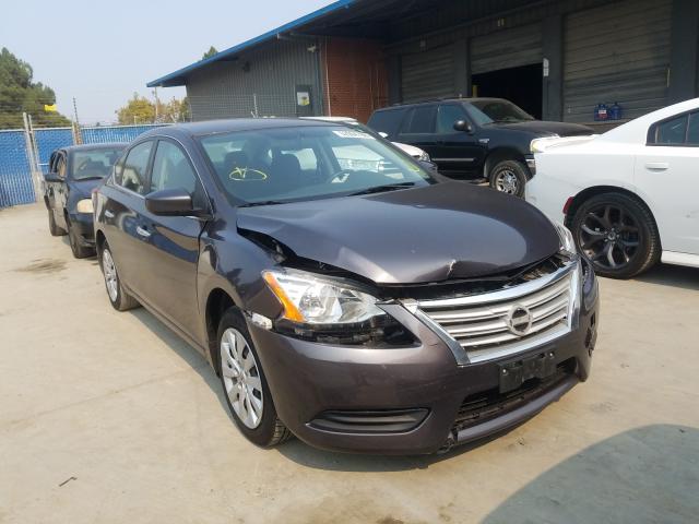 nissan sentra s 2015 3n1ab7ap7fl683672