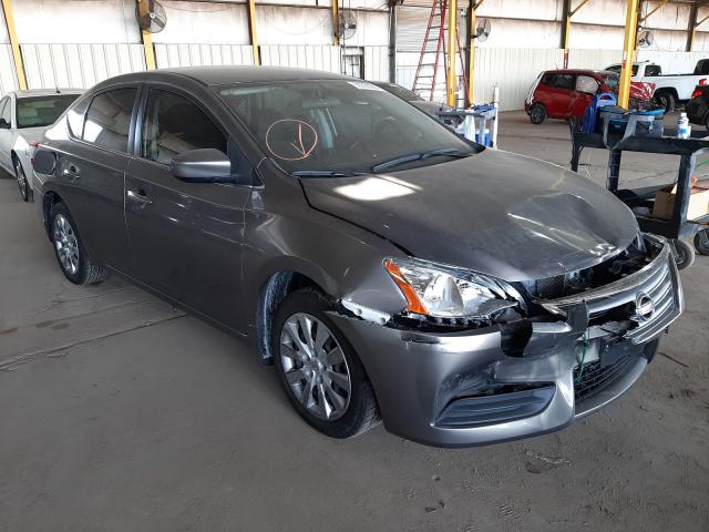 nissan sentra s 2015 3n1ab7ap7fl687561