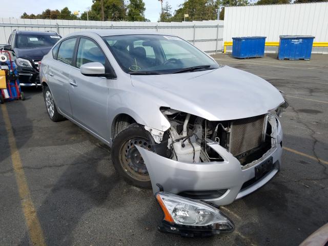 nissan sentra s 2015 3n1ab7ap7fl688399