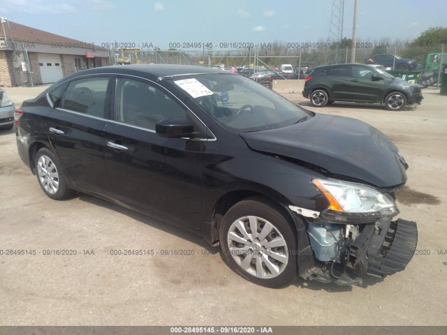 nissan sentra 2015 3n1ab7ap7fl695014