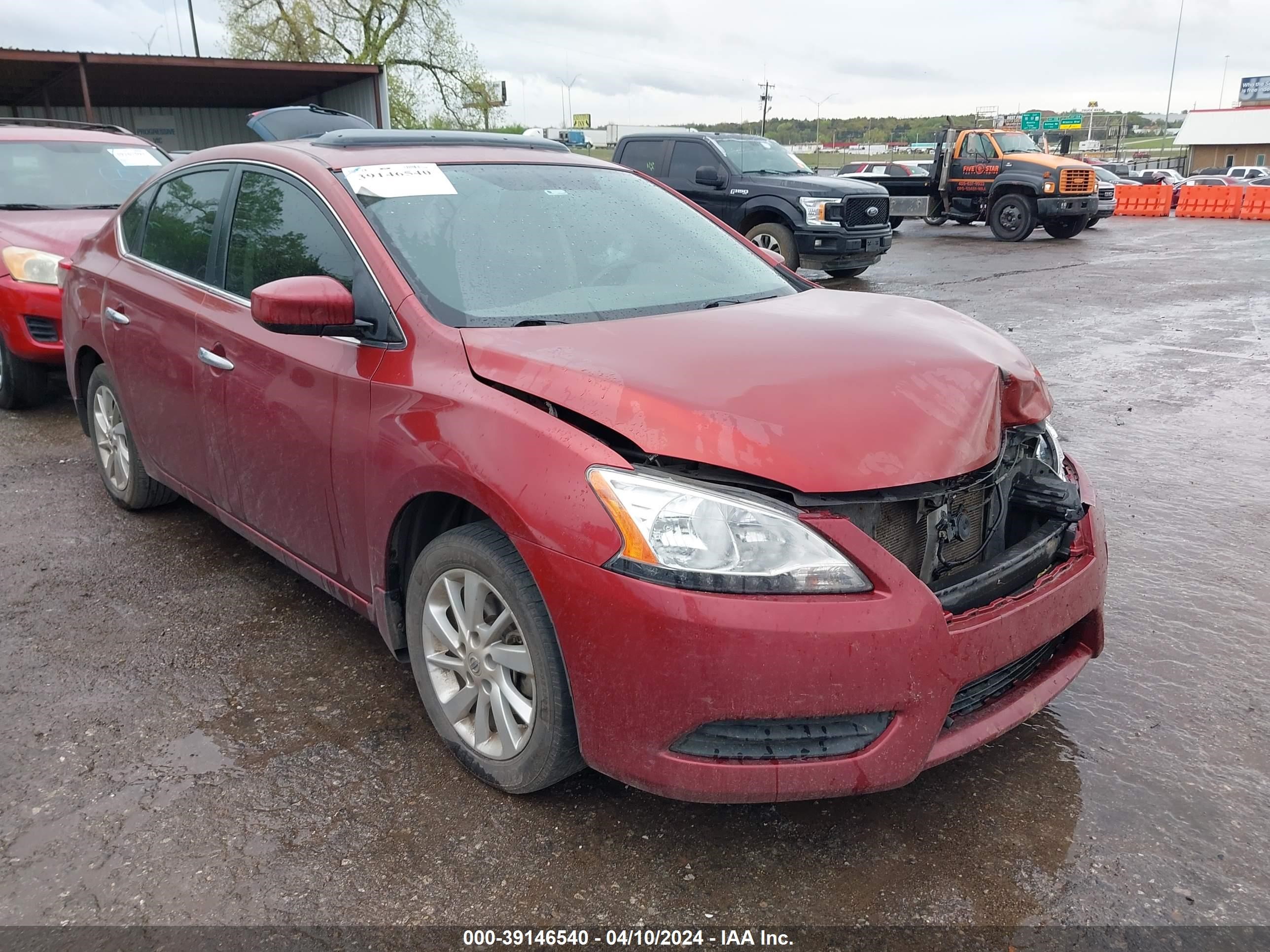 nissan sentra 2015 3n1ab7ap7fy304799