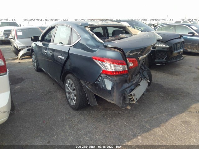 nissan sentra 2015 3n1ab7ap7fy305709