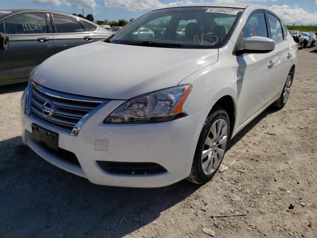 nissan sentra s 2015 3n1ab7ap7fy366283