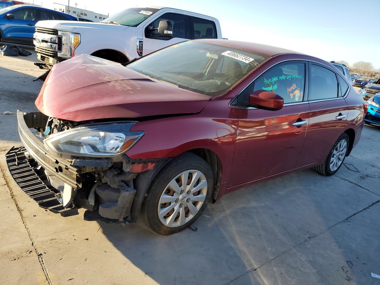 nissan sentra 2016 3n1ab7ap7gy310975