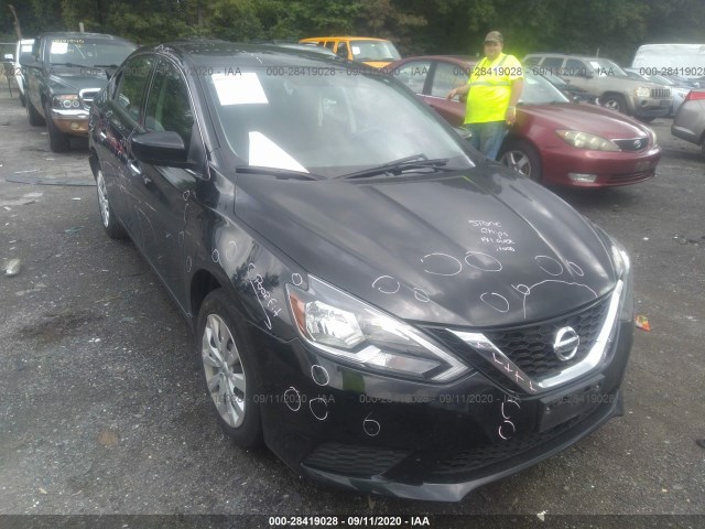 nissan sentra 2017 3n1ab7ap7hy219805