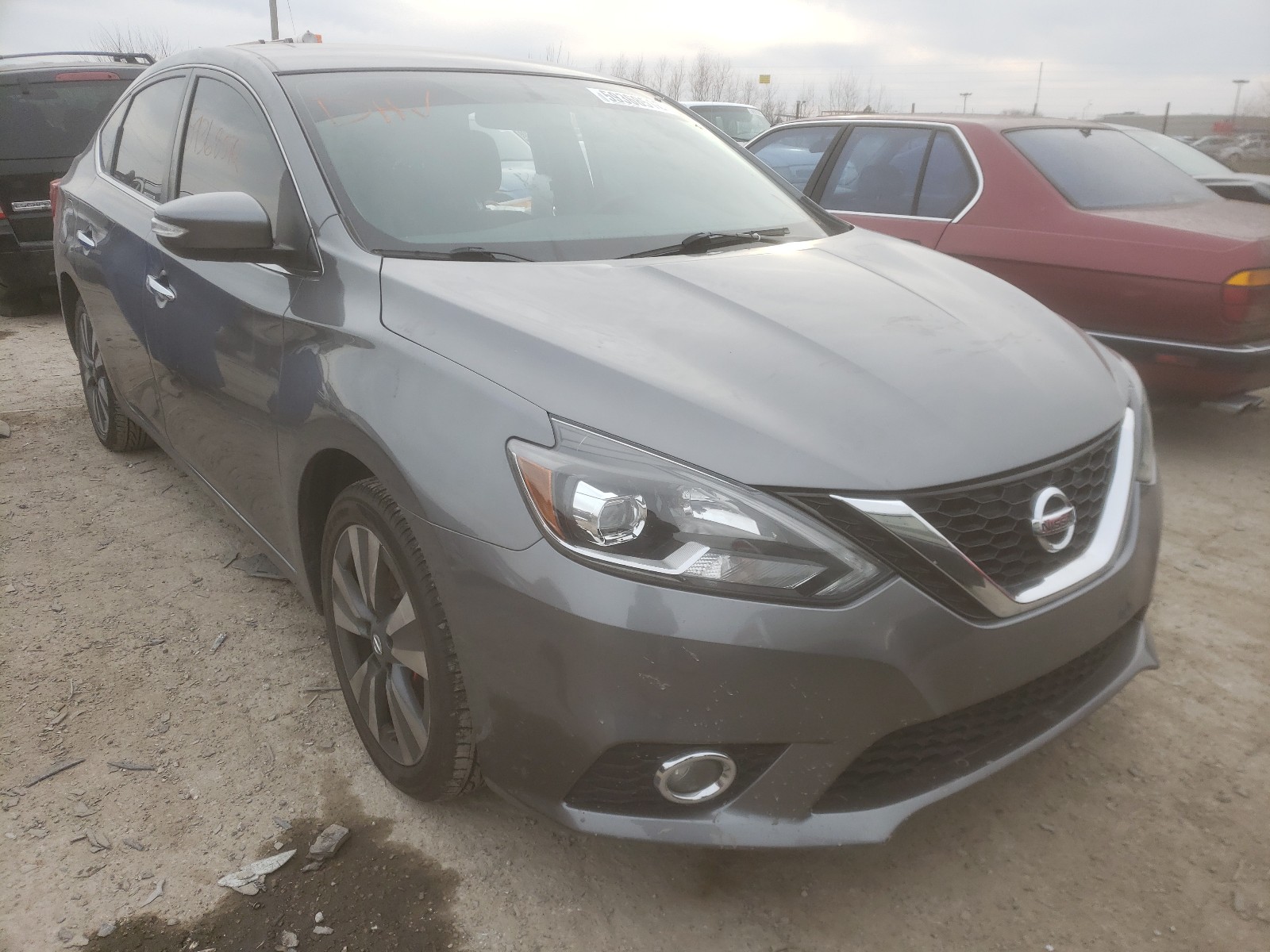 nissan sentra s 2017 3n1ab7ap7hy257809