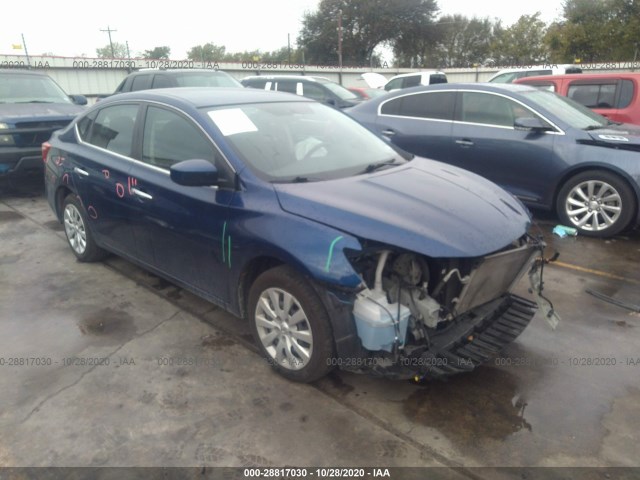 nissan sentra 2017 3n1ab7ap7hy324313