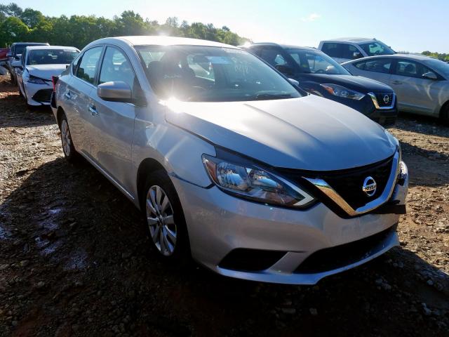 nissan sentra s 2017 3n1ab7ap7hy400001