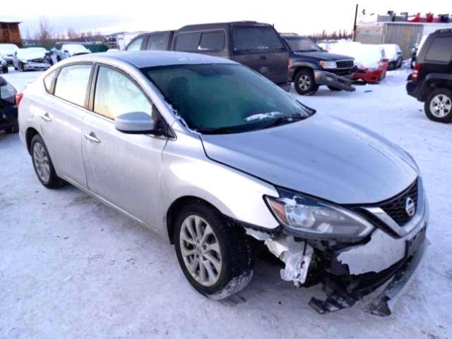 nissan sentra s 2018 3n1ab7ap7jl633296