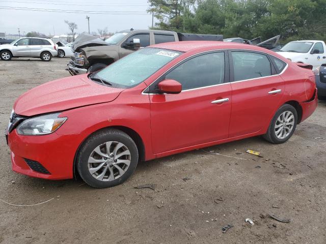 nissan sentra s 2018 3n1ab7ap7jl641379