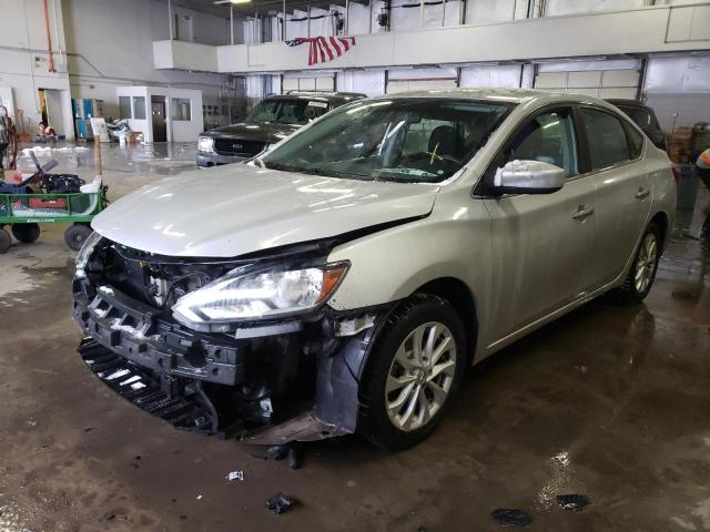 nissan sentra s 2018 3n1ab7ap7jl656836