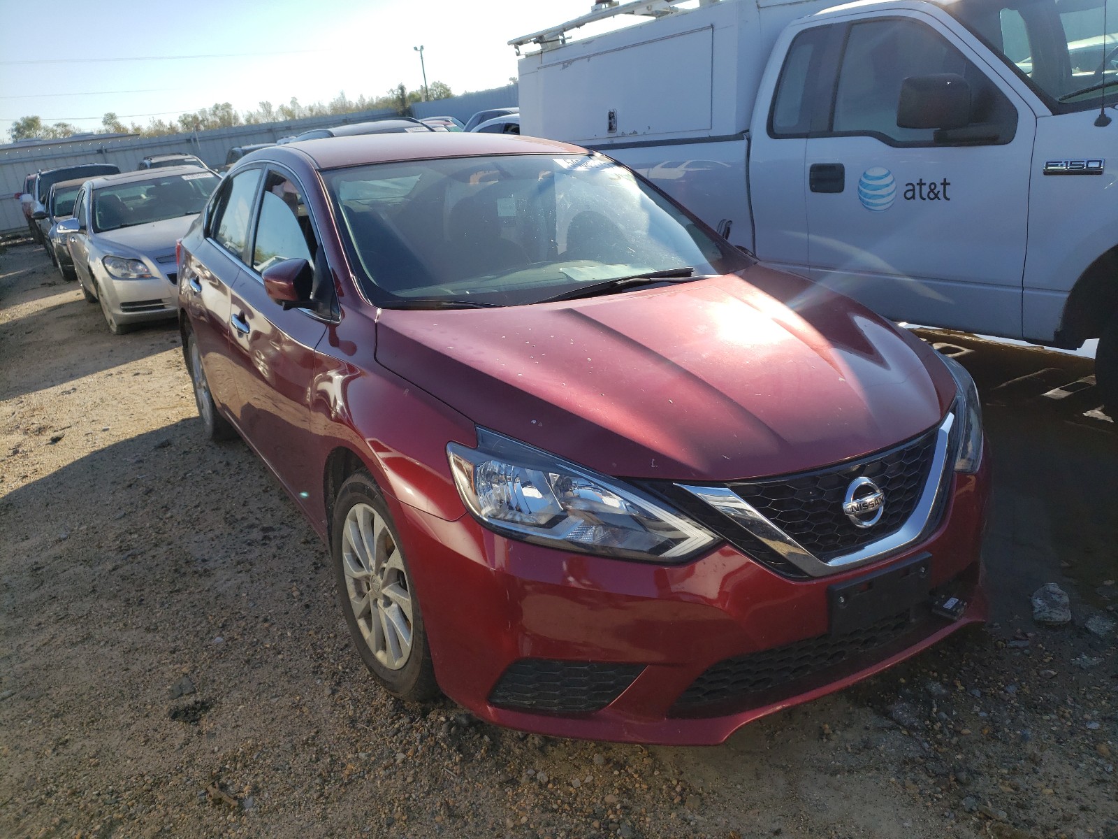 nissan sentra s 2018 3n1ab7ap7jy207949