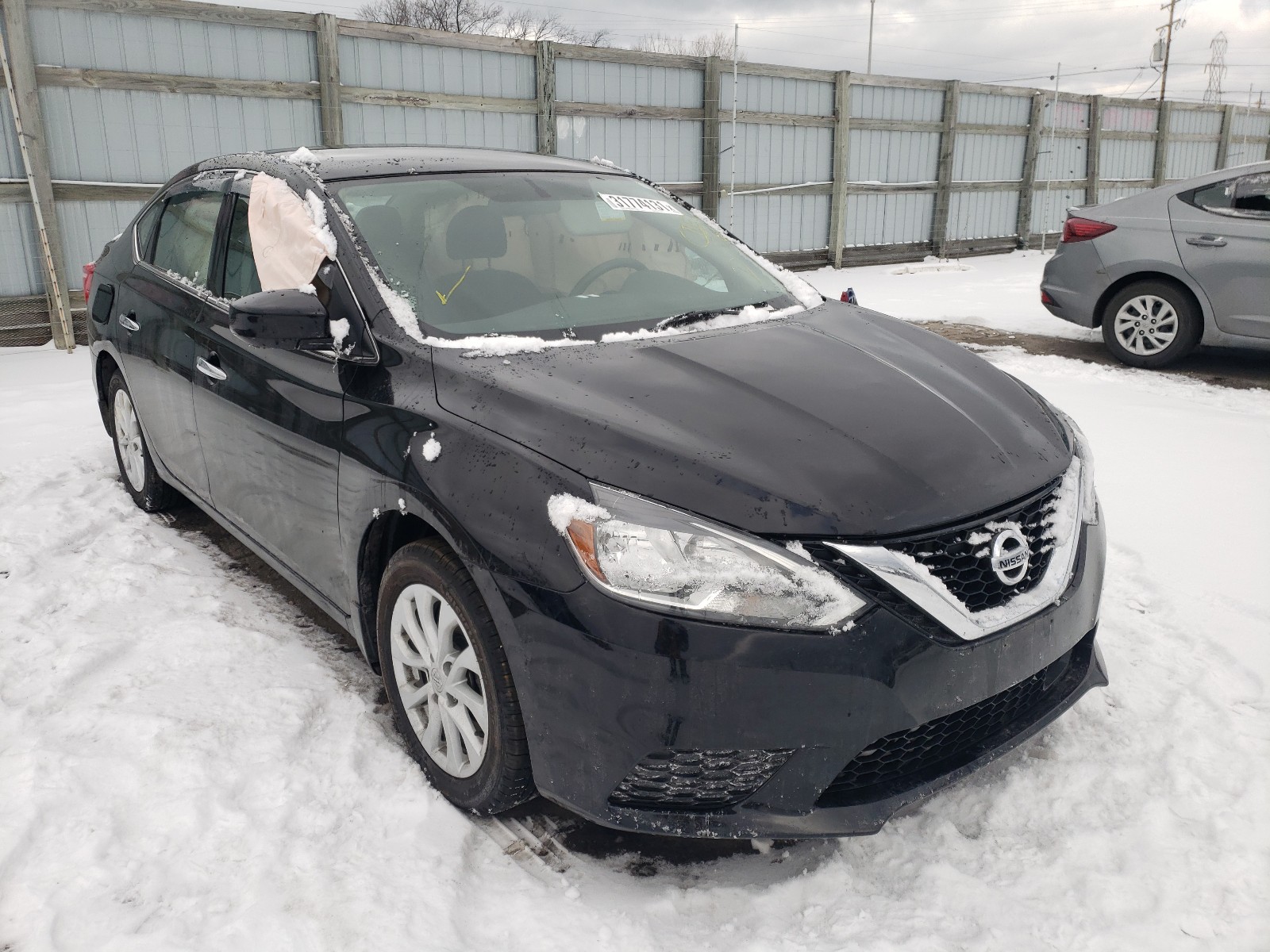 nissan sentra s 2018 3n1ab7ap7jy230177