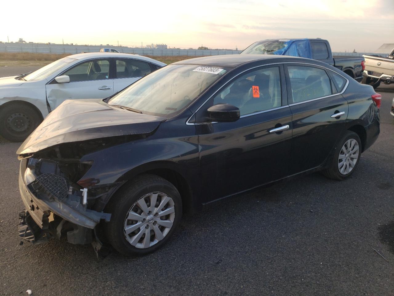 nissan sentra 2018 3n1ab7ap7jy253121