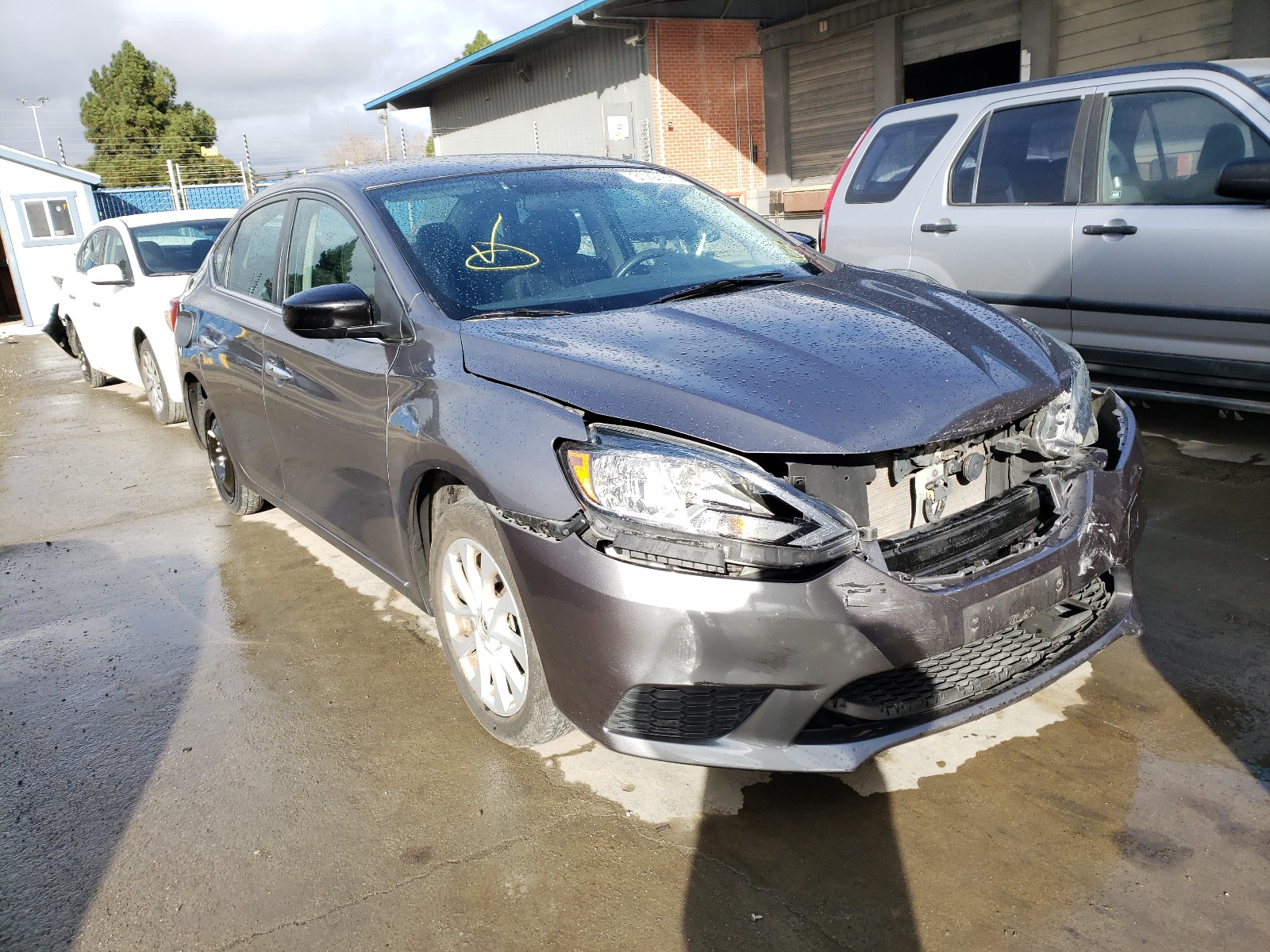 nissan sentra s 2018 3n1ab7ap7jy273126